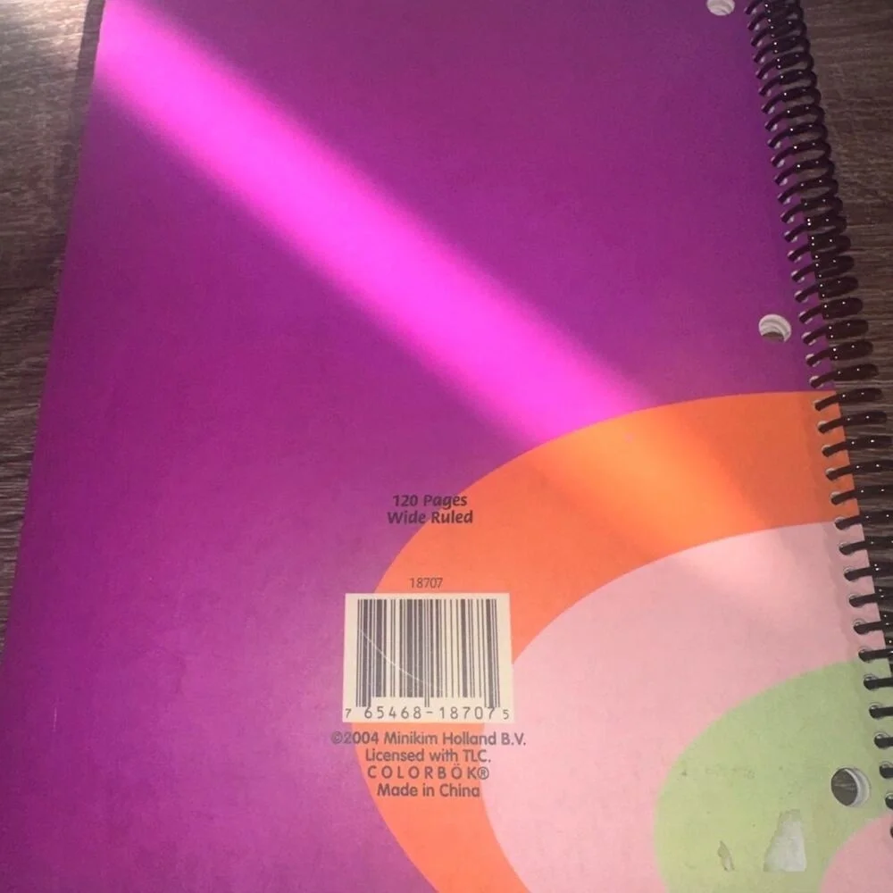 Minikim love is leaving your mark notebook vintage‎ writing